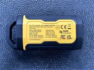 DEWALT Heavy Duty Bluetooth Jobsite Pro X2 ANC True Wireless Earbuds DXMA1902097